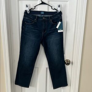 Jag Jeans Dark Wash Denim Cropped Pants